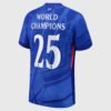 Chelsea Cup Nike Dri-FIT ADV Home Match Shirt 2025-26 with World Champions 25 printing