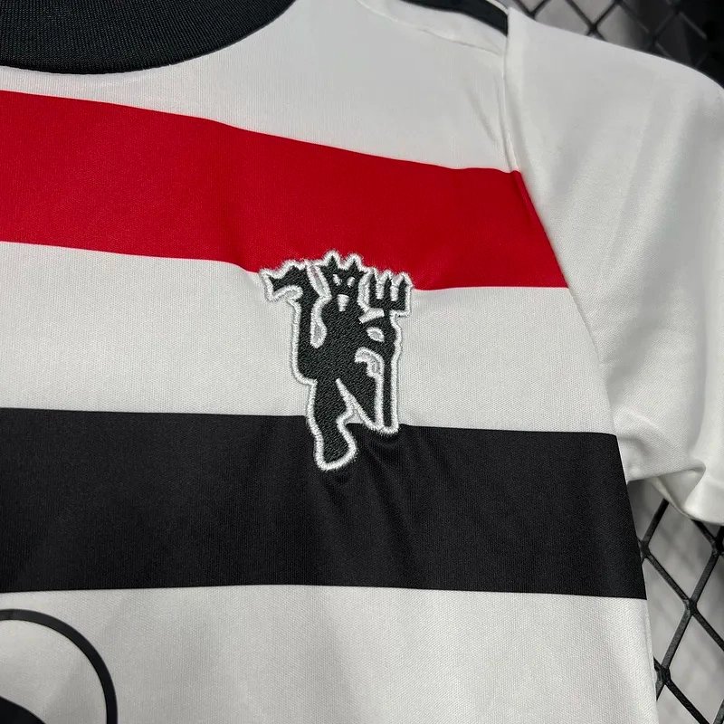 Manchester United Third Away Kids Kit Jersey+Shorts 2024/25