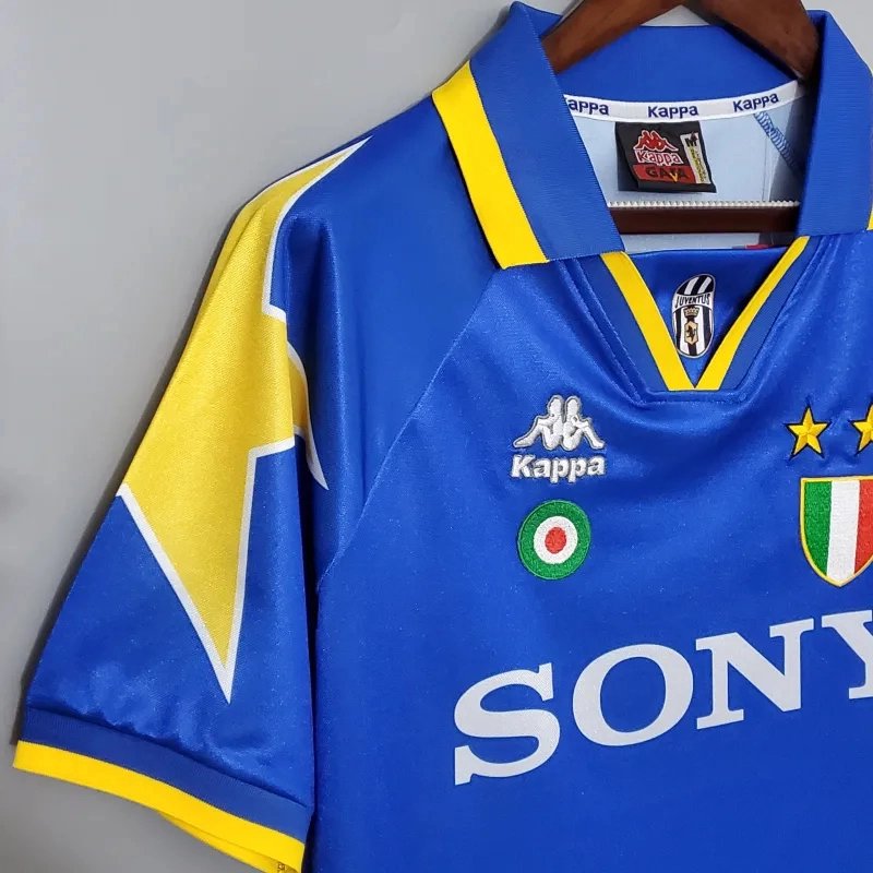 Juventus Retro Soccer Jersey Third Away Custom Shirt 1995-96