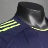 Real Madrid Authentic Retro Jersey Away Long Sleeve Soccer Shirt 2012/13