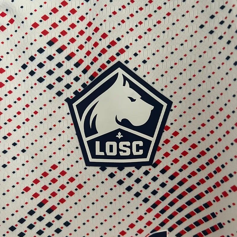Lille OSC Soccer Jersey Away Custom Shirt 2024/25
