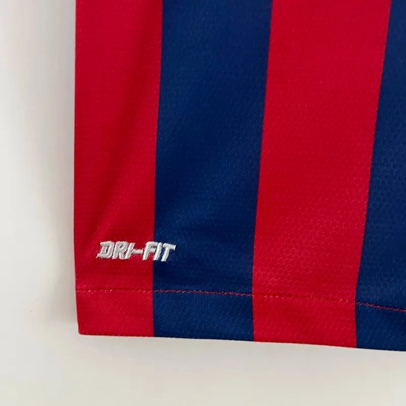 Barcelona Retro Jersey Home Soccer Shirt 2013-14