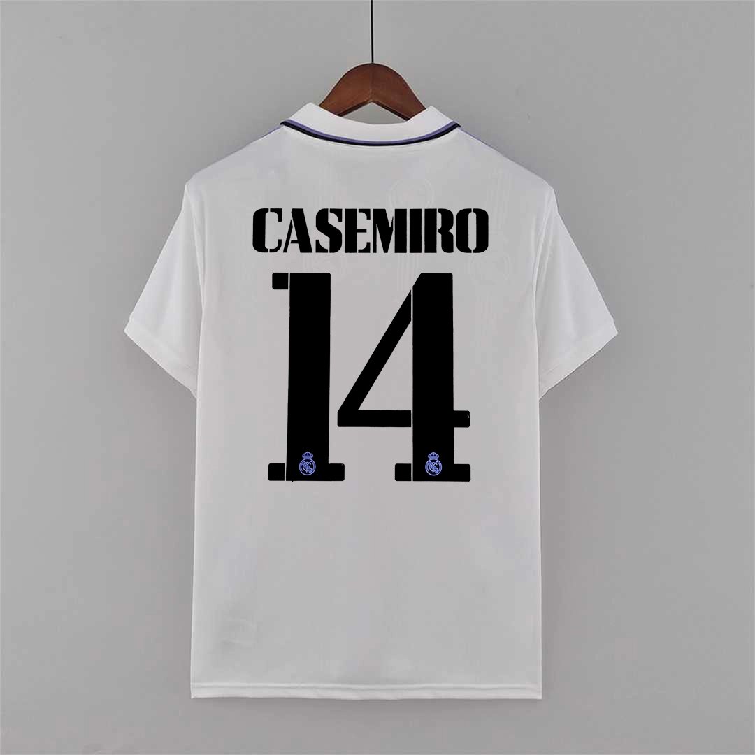 Real Madrid Soccer Jersey Home Custom Shirt 2022/23
