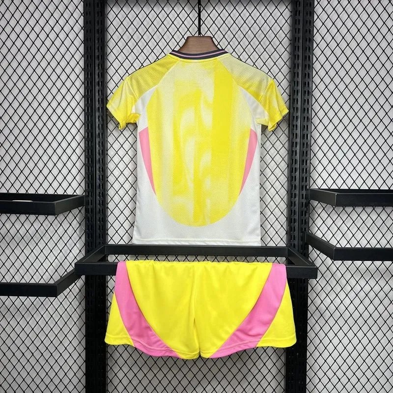 Juventus Soccer Jersey Away Kids Kit Jersey+Shorts 2024/25
