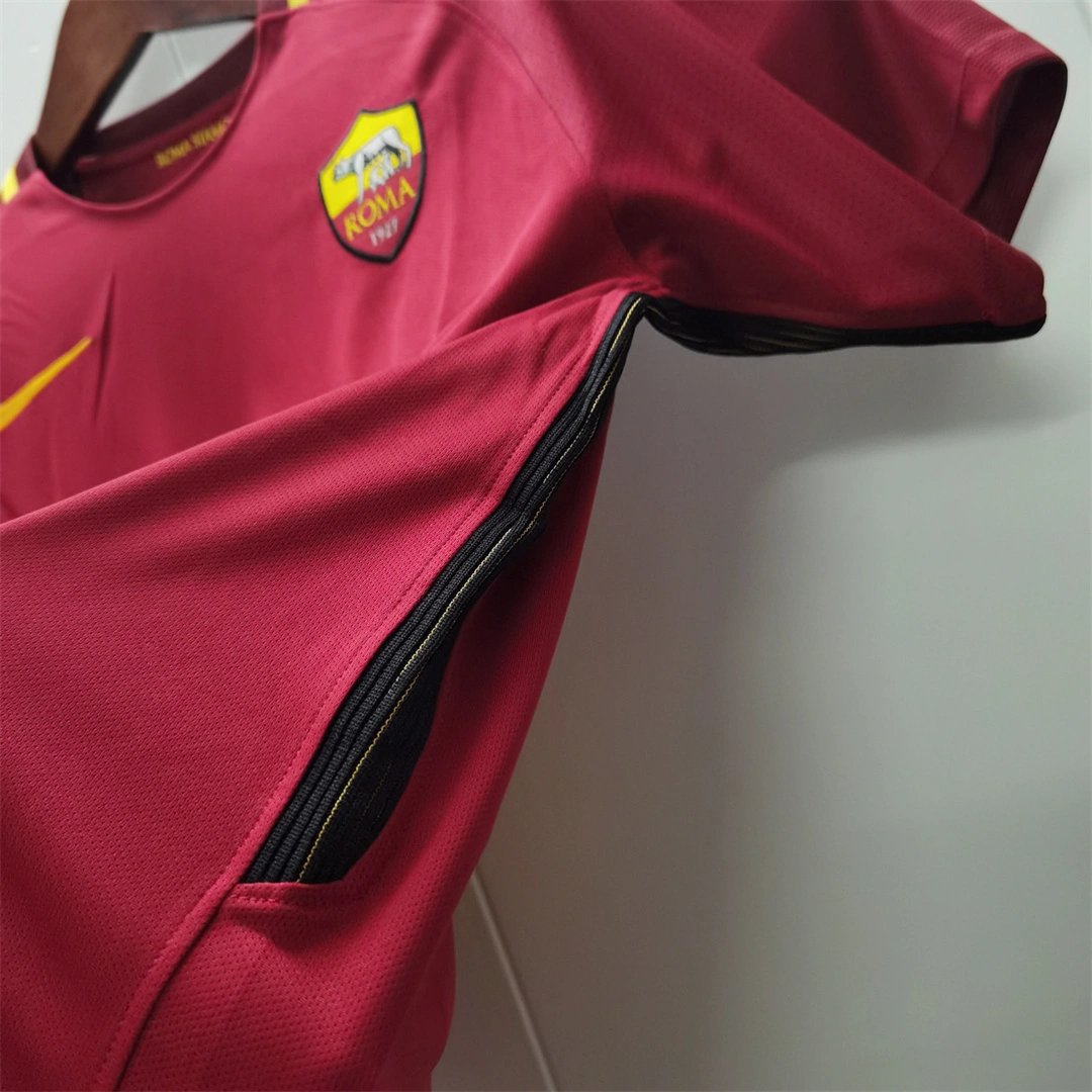 Roma Retro Soccer Jersey Home Custom Shirt 2017/18