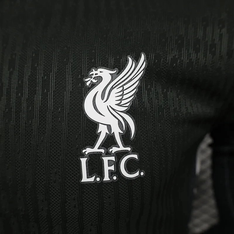 Liverpool Authentic Football Jersey Away Long Sleeve Shirt 2024/25