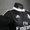 Real Madrid Authentic Retro Jersey Third Away Long Sleeve Soccer Shirt 2014/15