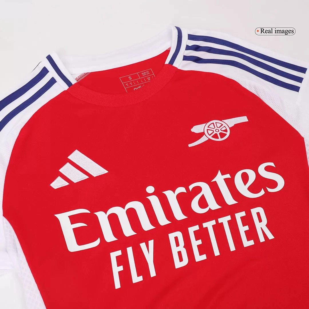 SAKA #7 Arsenal Soccer Jersey Home Custom Shirt 2024/25