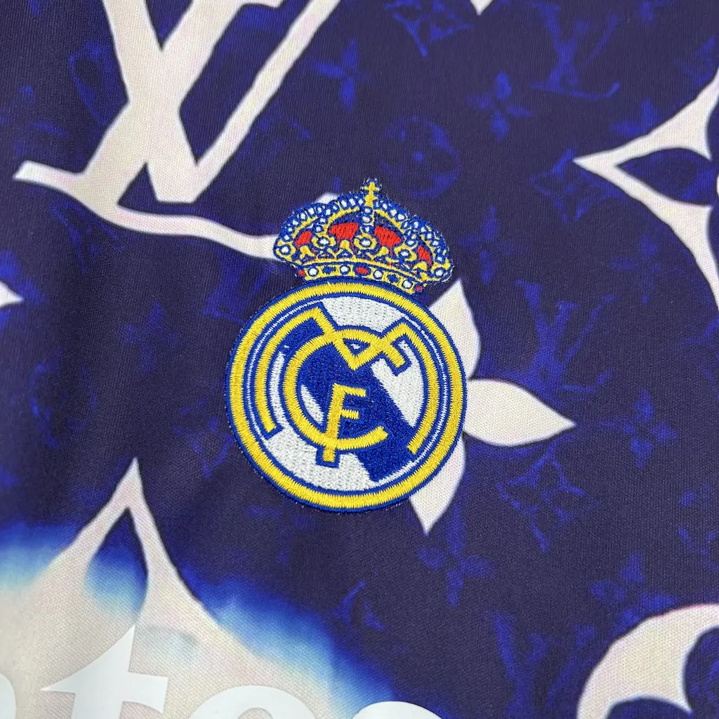 Real Madrid Soccer Jersey LV Joint Special Edition Custom Shirt 2025/26
