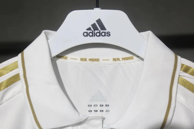 Real Madrid Authentic Retro Jersey Home Soccer Shirt 2011/12
