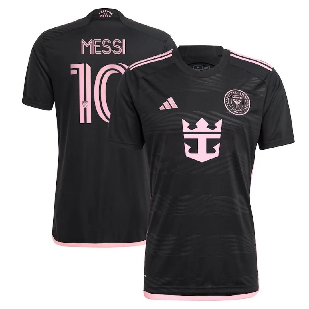 Messi #10 Inter Miami Soccer Jersey Away Shirt 2024
