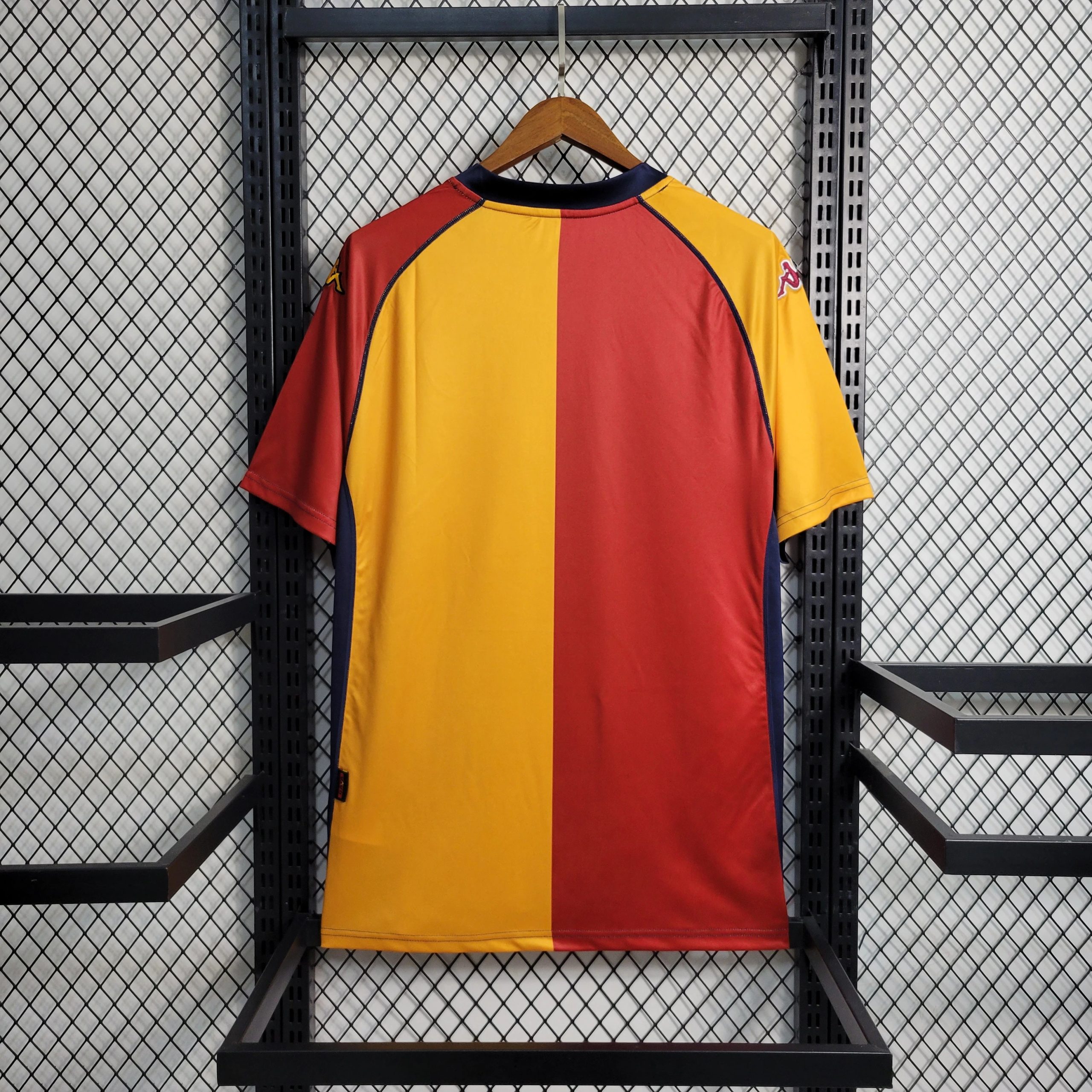 Roma Retro Soccer Jersey Home Custom Shirt 2001/02
