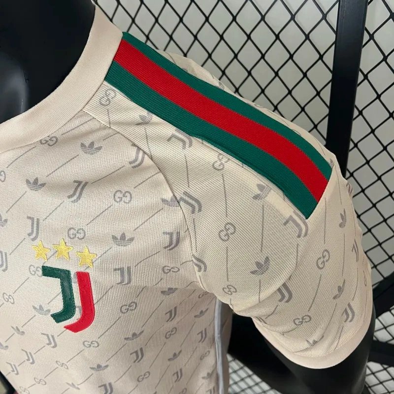 Juventus Authentic Soccer Jersey x Gucci Special Edition Shirt 2024/25