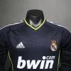 Real Madrid Authentic Retro Jersey Away Long Sleeve Soccer Shirt 2010/11