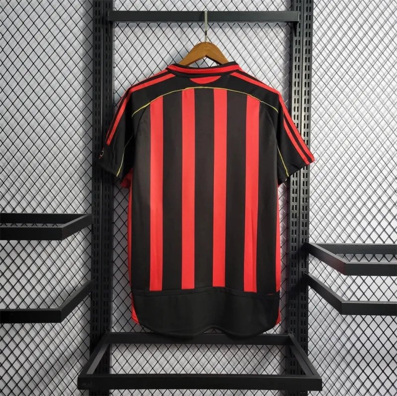 AC Milan Retro Soccer Jersey Home Custom Shirt 2006/07
