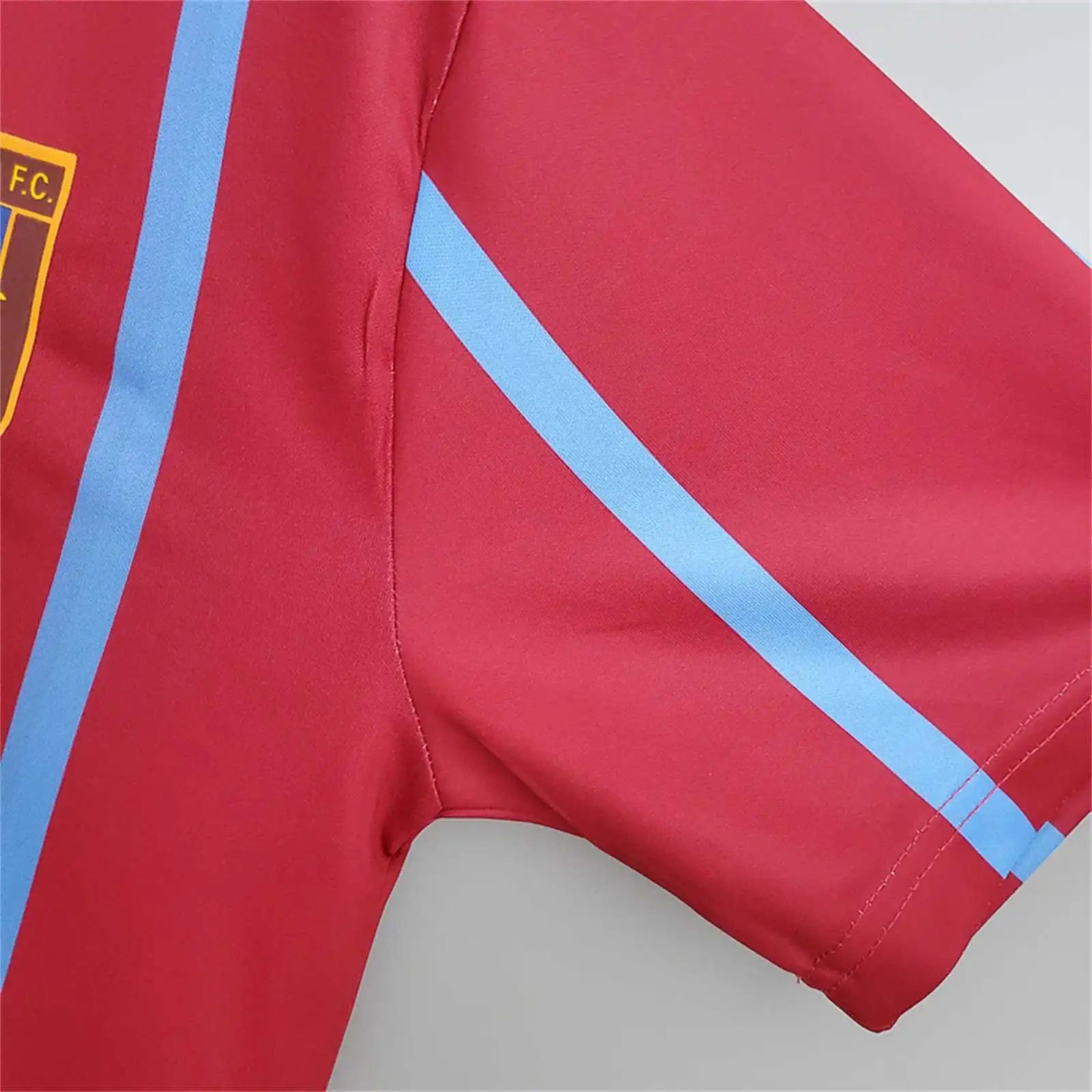 Aston Villa Retro Football Jersey Home Custom Shirt 1993-95