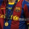 Authentic Barcelona Retro Jersey Home Soccer Shirt 2010-11