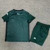 AS Monaco Soccer Jersey Away Kids Kit Jerseys+Shorts 2024/25
