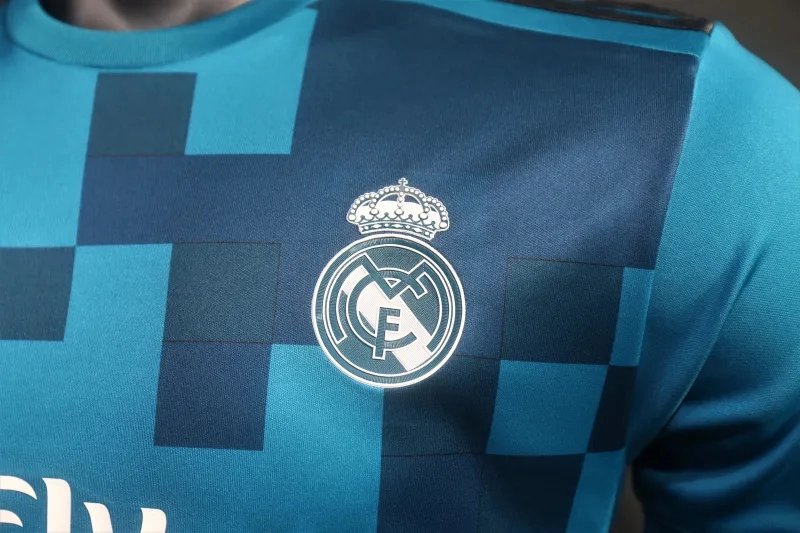 Real Madrid Authentic Retro Jersey Third Away Soccer Shirt 2017/18