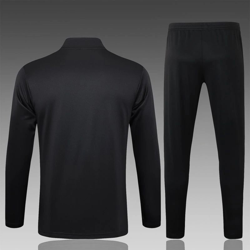 Kids Real Madrid Training Dragon Black Kit (Jacket+Pants) 2024/25