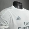 Real Madrid Authentic Retro Jersey Home Long Sleeve Soccer Shirt 2015/16