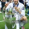 Real Madrid Authentic Retro Jersey Home Long Sleeve Soccer Shirt 2015/16