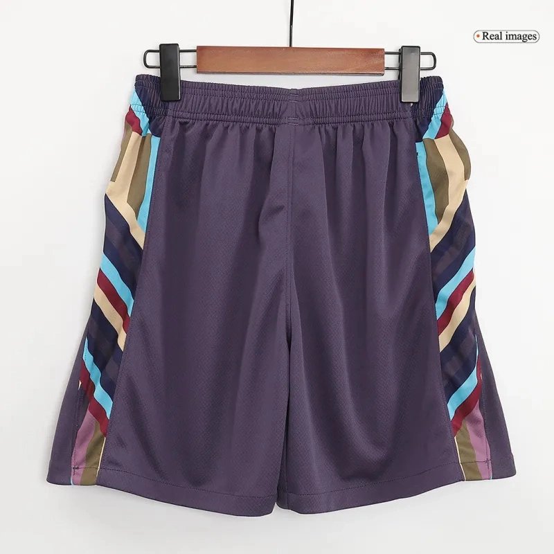 166a69f387204f72f847f9ec91a3c69a864e5f3c England Soccer Jersey Away Custom Shorts EURO 2024