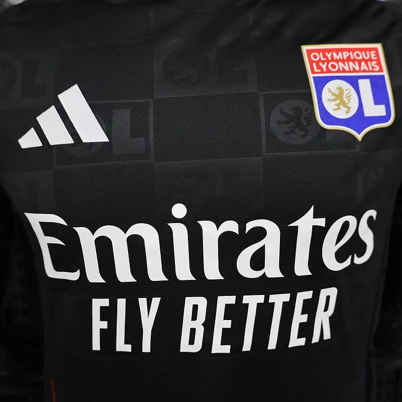 Olympique Lyonnais Authentic Soccer Jersey Away Shirt 2024/25