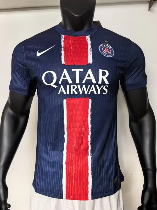 Authentic Soccer Jersey PSG Home x Champions of Europe Shirt 2024/25