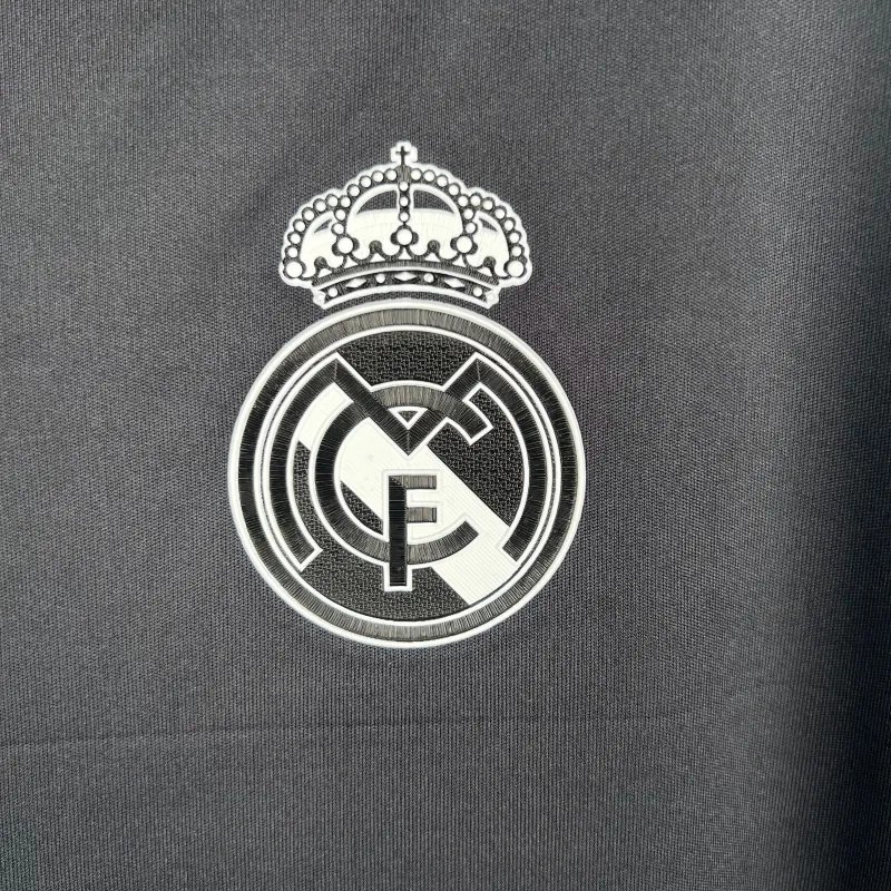 Real Madrid Retro Jersey Third Away Long Sleeve Soccer Shirt 2016/17