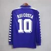 Fiorentina Retro Soccer Jersey Home Long Sleeve Custom Shirt 1998/99