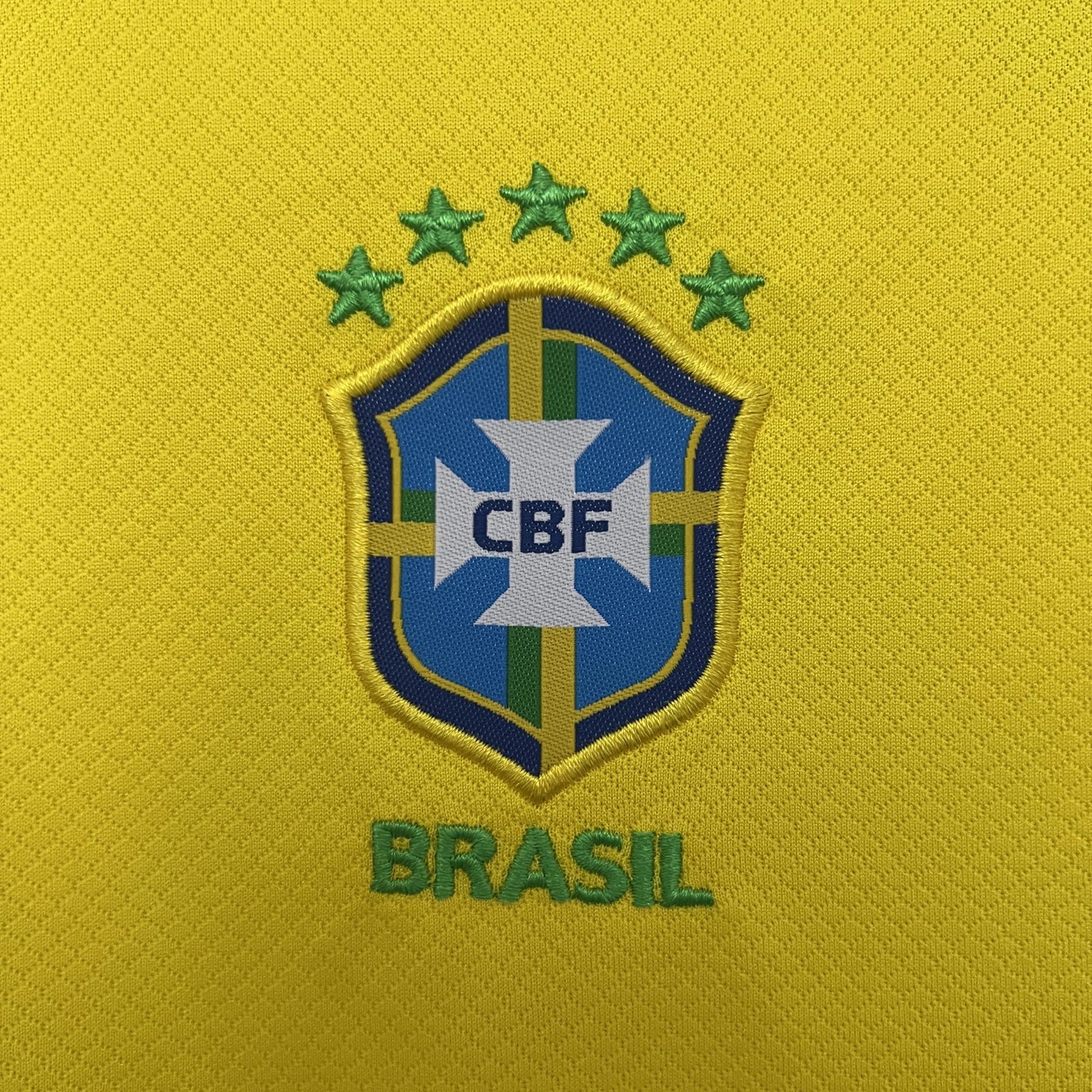 Brazil Home Soccer Uniform Kids Kit Jersey+Shorts 2025