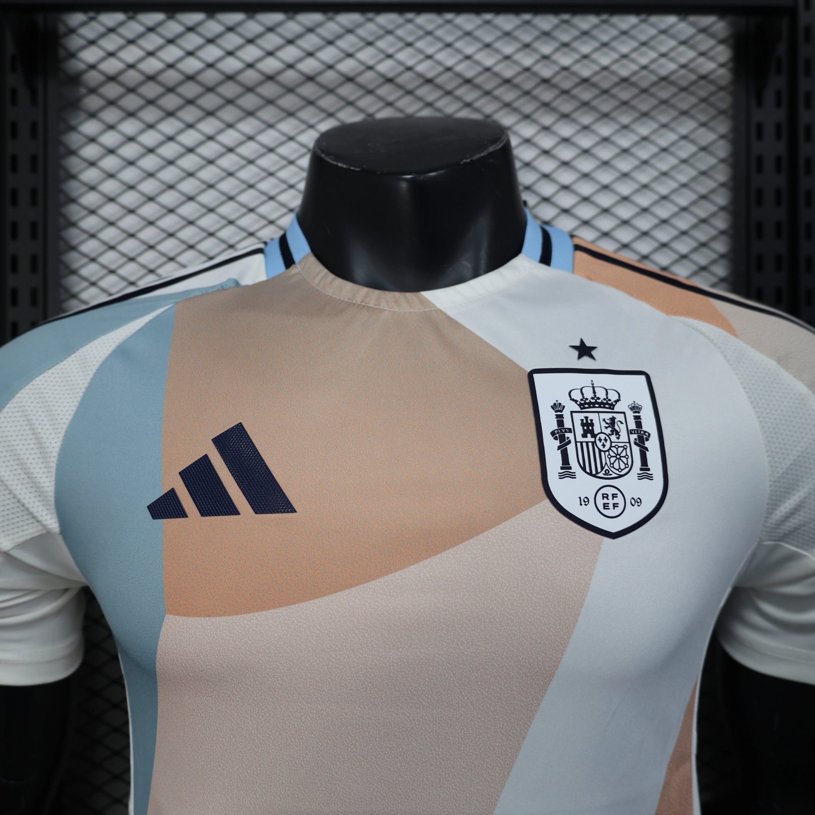 Spain Authentic Soccer Jersey Away Shirt 2025