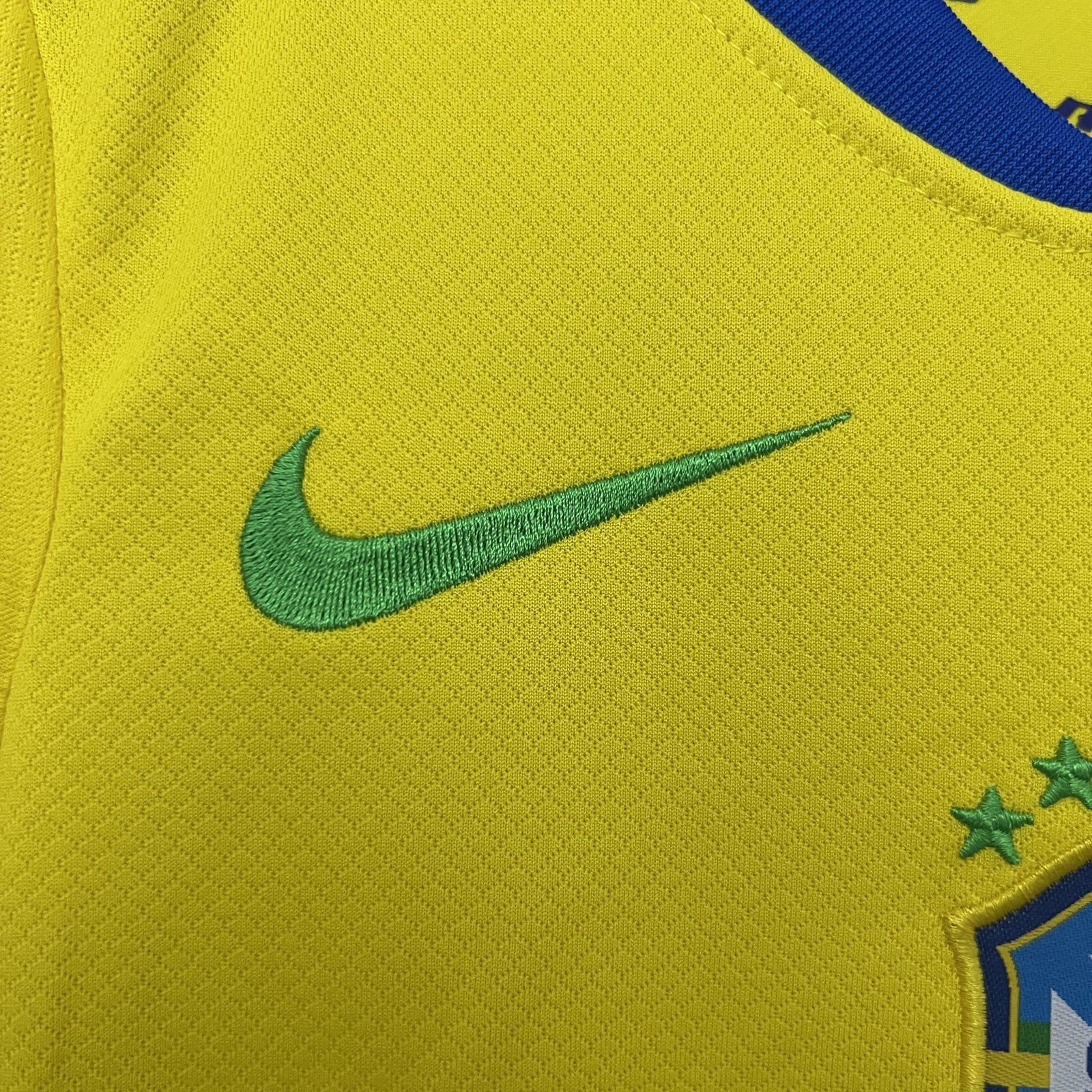 Brazil Home Soccer Uniform Kids Kit Jersey+Shorts 2025