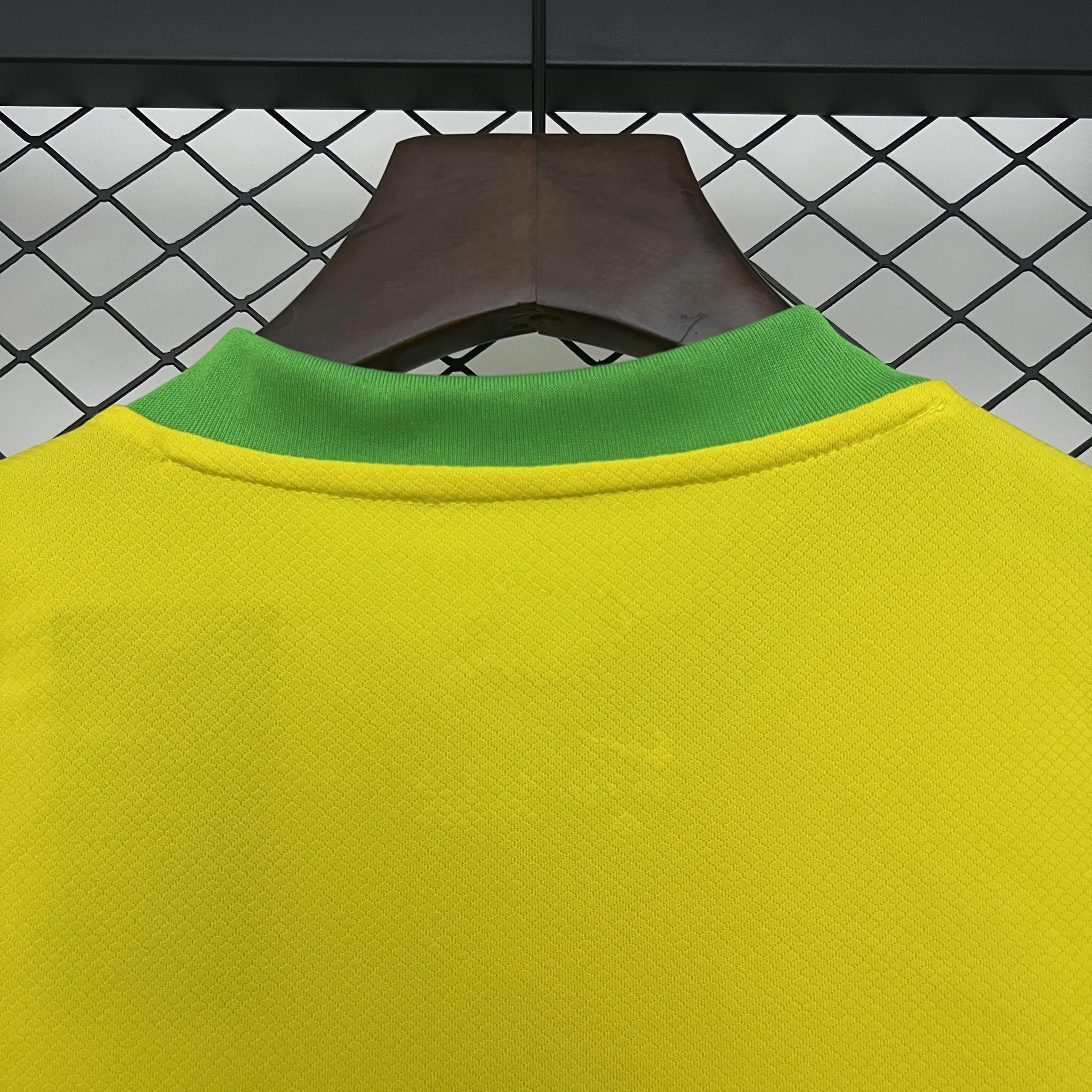 Brazil Home Soccer Uniform Kids Kit Jersey+Shorts 2025