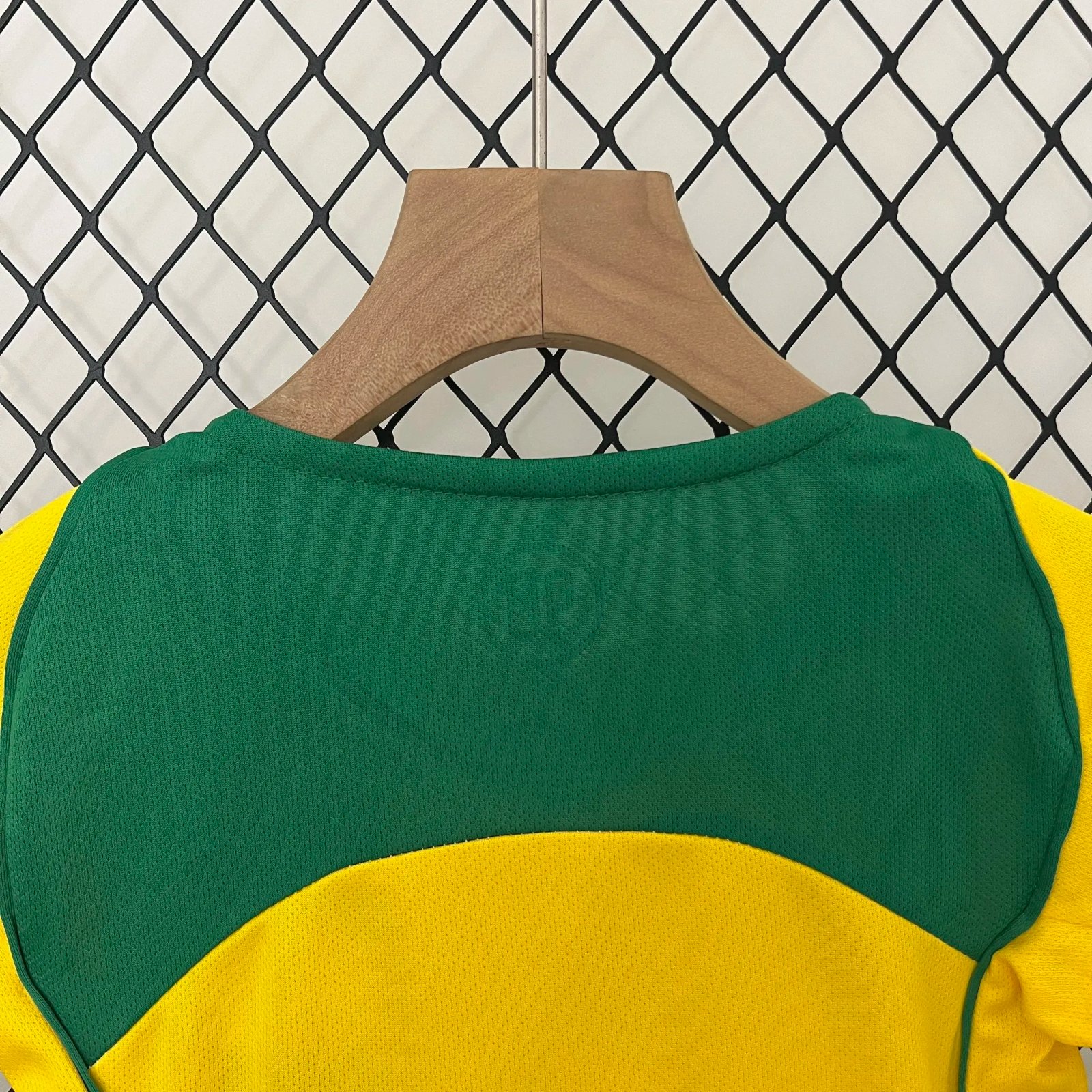Brazil Retro Jersey Home Uniform Kids Kit Jersey+Shorts 2004