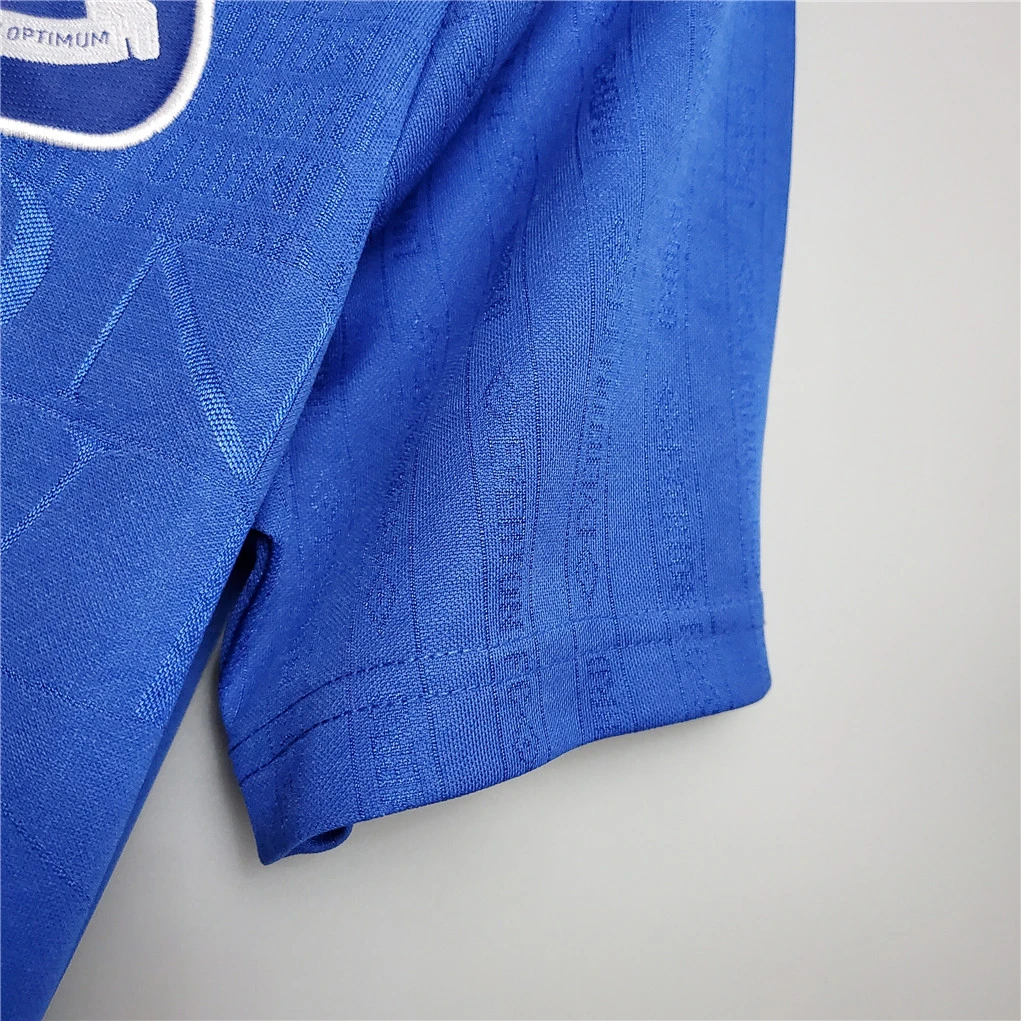 Everton Retro Football Jersey Home Custom Shirt 1994/95