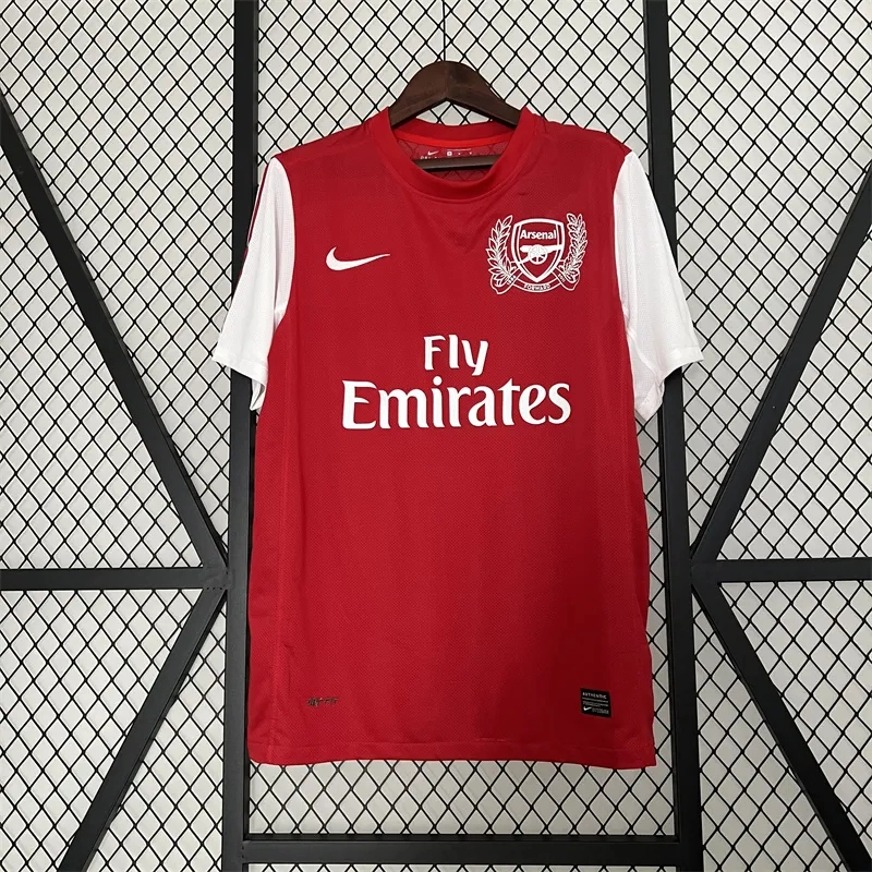 Arsenal Soccer Retro Jersey Home Custom Shirt 2011-12