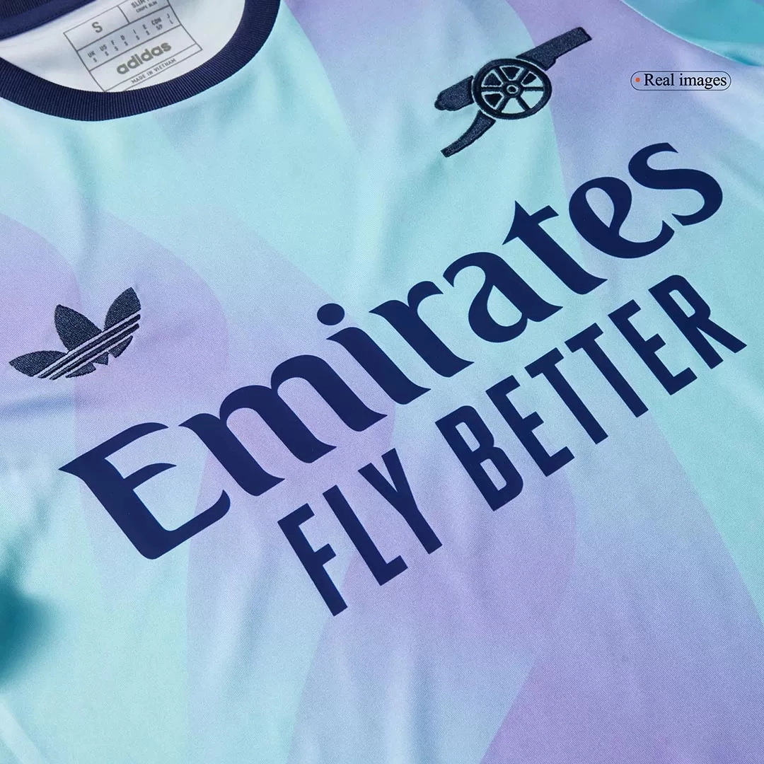 Arsenal Soccer Jersey Third Away Custom Shirt 2024/25