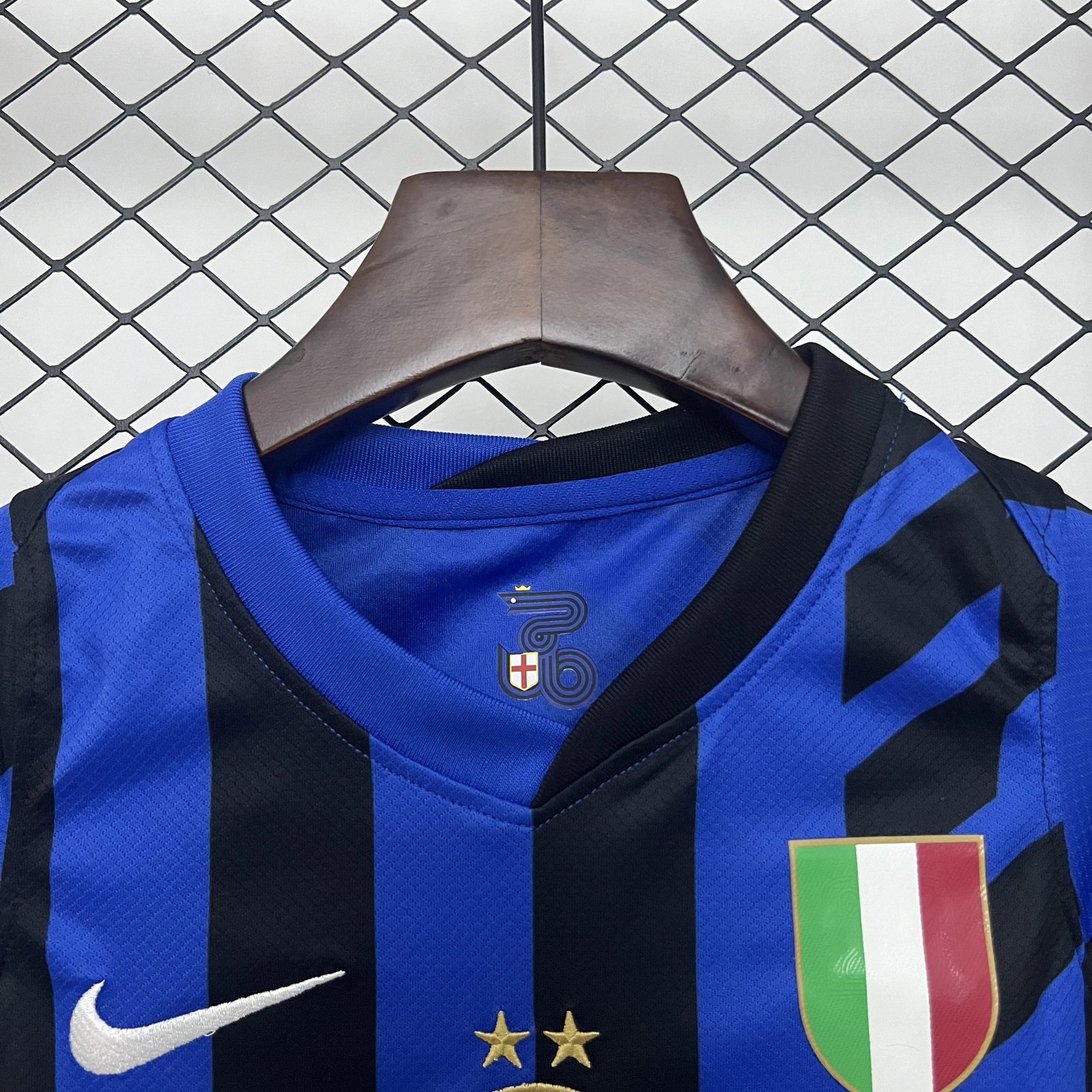 Inter Milan Soccer Jersey Home Kids Kit Jerseys+Shorts 2024/25