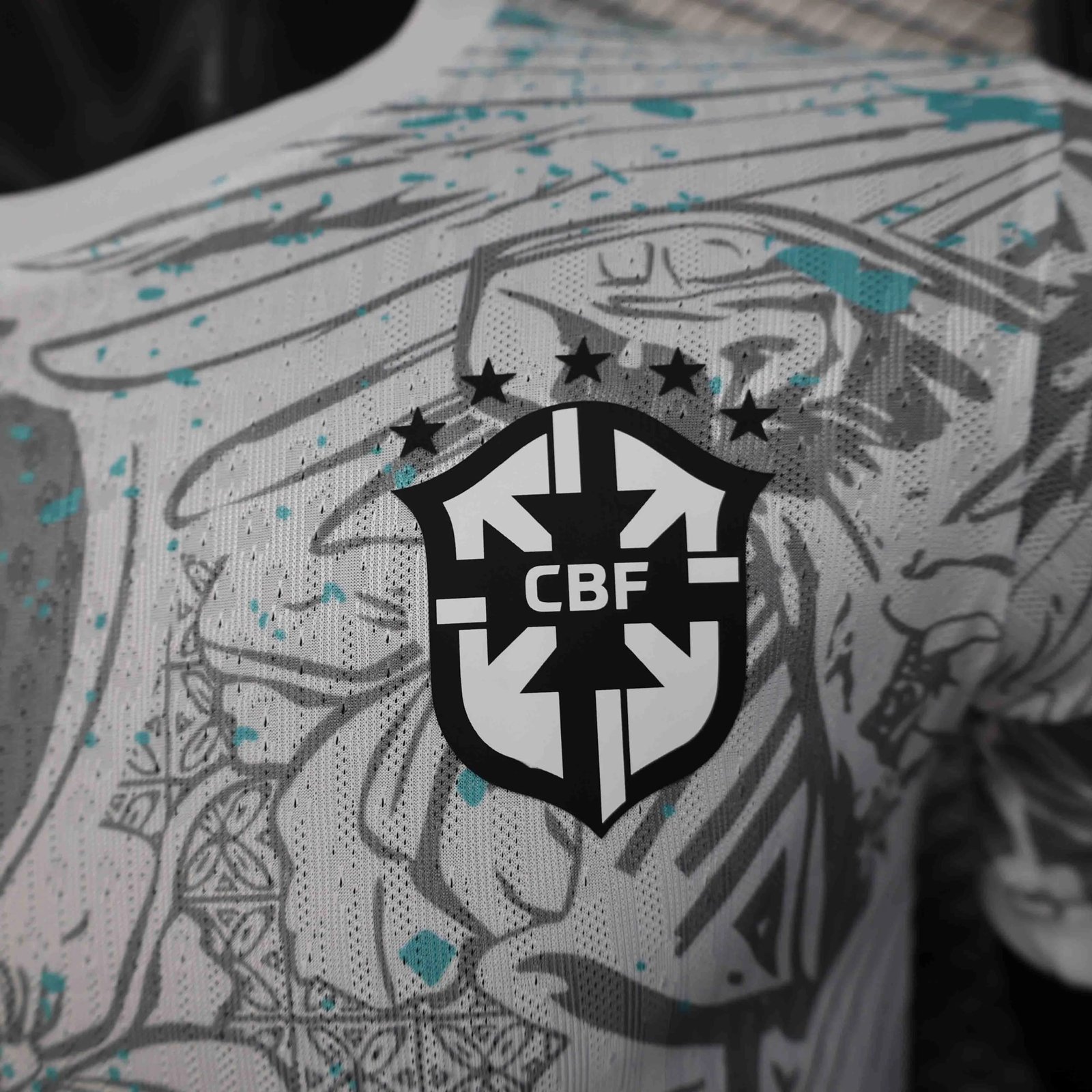 21bc354153efb7f2eca0f760139e7e3734fc5dbf Brazil Authentic Soccer Jersey Blue Parrot Special Edition Shirt 2025