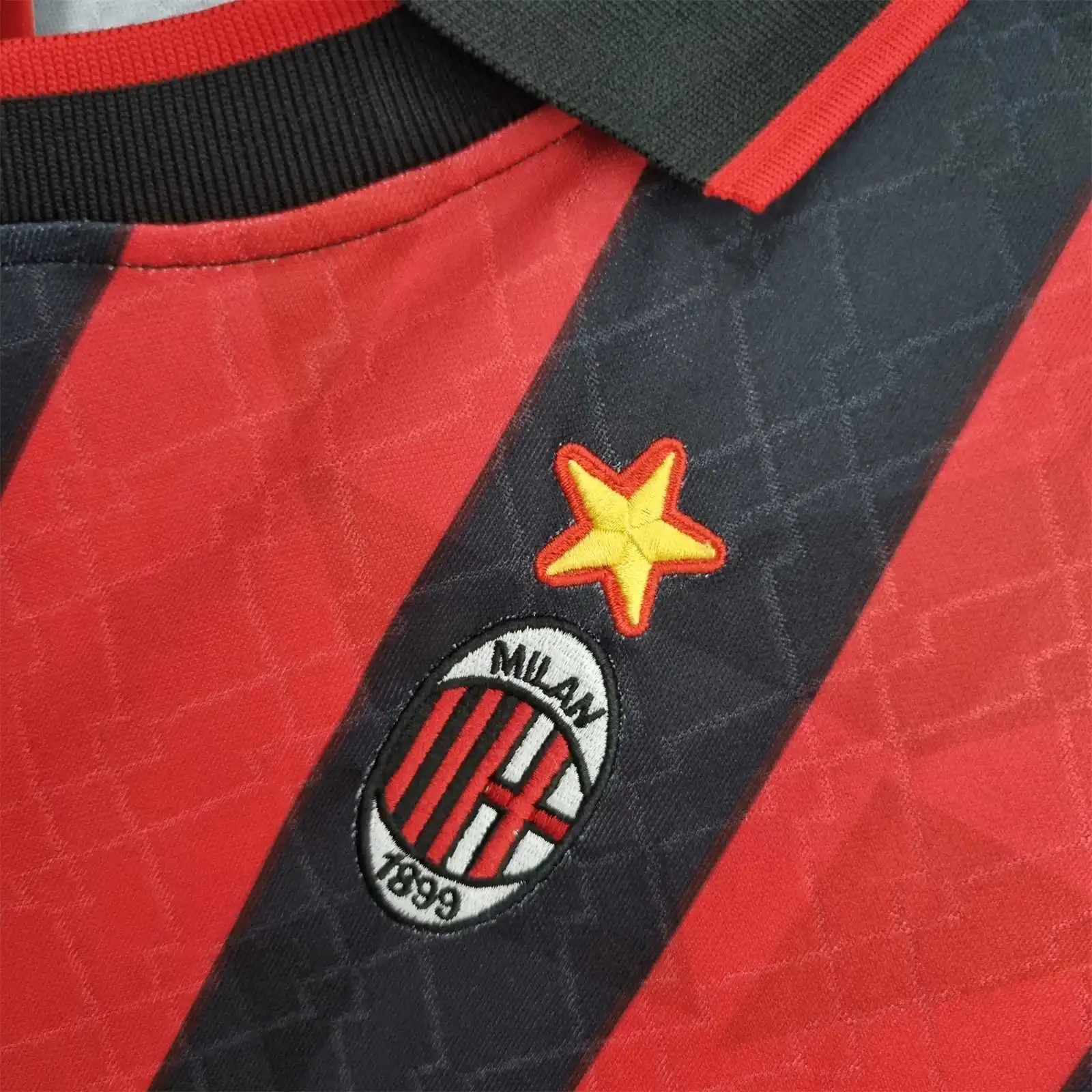 AC Milan Retro Soccer Jersey Home Custom Shirt 1995/96