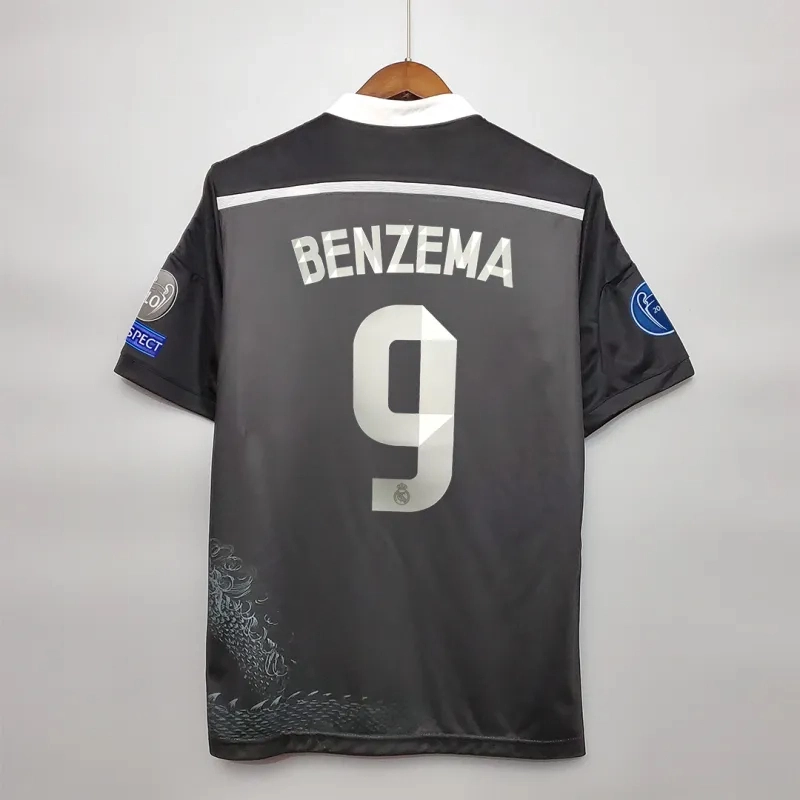 Real Madrid Retro Jersey Third Away Custom Soccer Shirt 2014/15