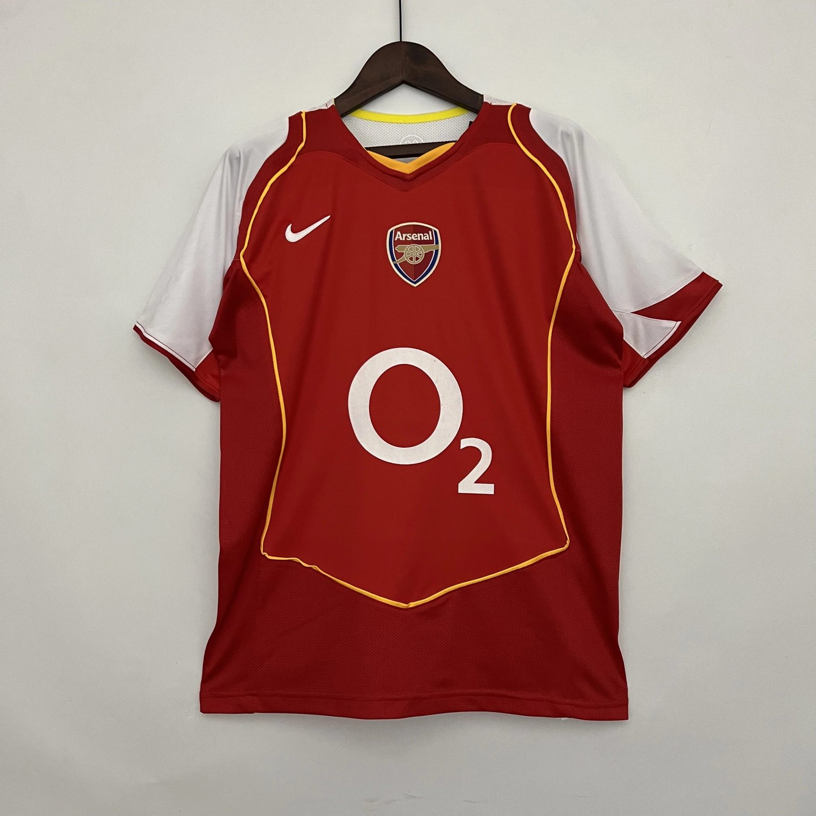 Arsenal Soccer Retro Jersey Home Custom Shirt 2004-05