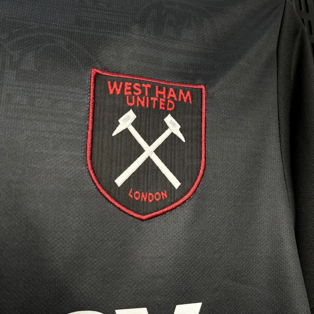 West Ham United Football Jersey Away Custom Shirt 2024/25