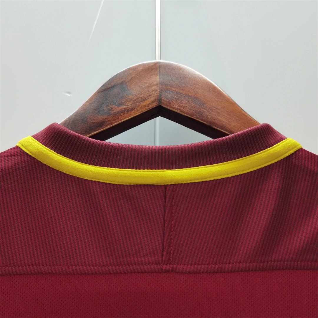 Roma Retro Soccer Jersey Home Custom Shirt 2017/18