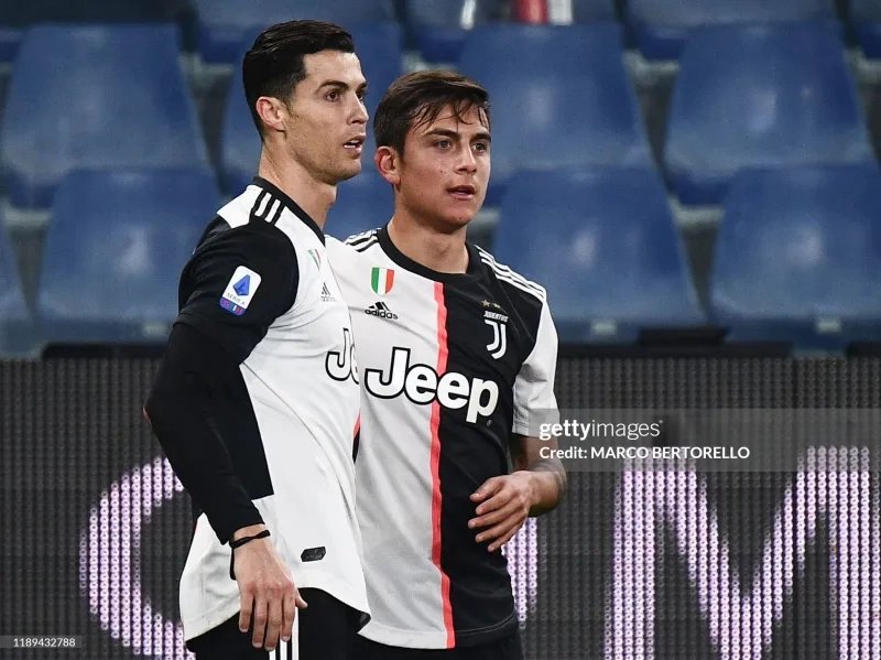 Juventus Authentic Soccer Jersey Home Long Sleeve Shirt 2019-20