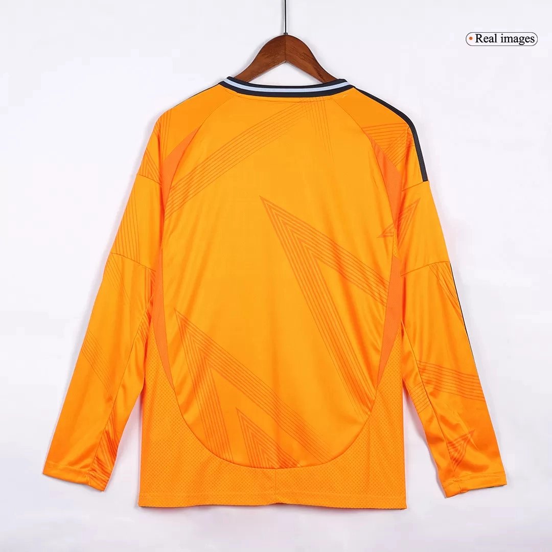 Real Madrid Soccer Jersey Away Custom Shirt Long Sleeve 2024/25