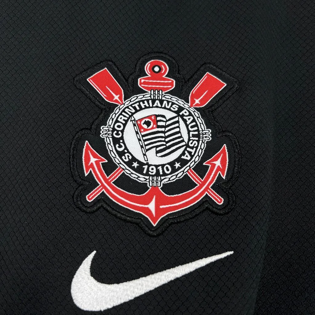 Corinthians Soccer Jersey Away Custom Shirt 2025