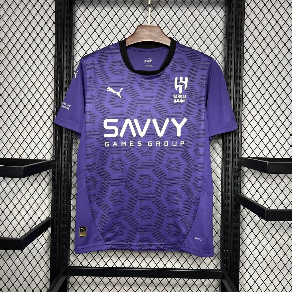Al Hilal SFC Soccer Jersey Third Away Custom Shirt 2024/25